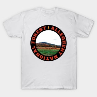 Allegheny National Forest circle T-Shirt